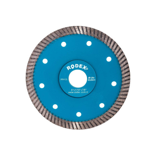 Диск RRU125 алмазный TURBO 125мм RODEX