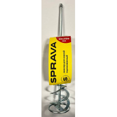 Миксер SPRAVA для смесей оцинкованный SDS-plus 80х400мм (1/40)