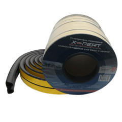 Уплотнитель 12*14 D-профиль черный XPERT