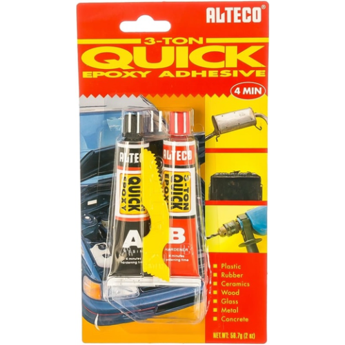 Клей эпоксидный холодная сварка 3-Ton Quick Epoxy 56.7 г (12) ALTECO