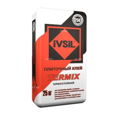 Клей плиточный для каминов TerMix IVSIL, 25 кг