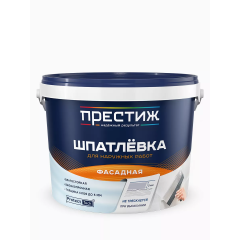 Шпатлевка акриловая фасадная ПРЕСТИЖ 14кг