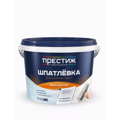 Шпатлевка акриловая фасадная ПРЕСТИЖ 3кг