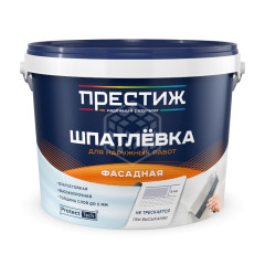 Шпатлевка акриловая фасадная ПРЕСТИЖ 5кг