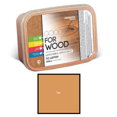 Шпатлёвка акриловая по дереву Бук 0,25л Фарбитекс профи Good For Wood 4300004763