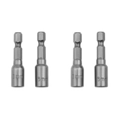 Биты с торцевыми головками 6mm- 45mm,2шт//MATRIX