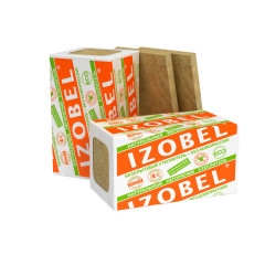 Технониколь Минвата IZOBEL Л-25 1200*600*100 (2,88м2/0,288м3) (4шт) 25кг/м3 компрессия 40%