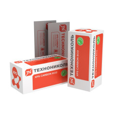 Плита экструзионная ТЕХНОНИКОЛЬ CARBON ECO 1200*600*20 (0.2880 м3/14,4 м2) 20л/уп