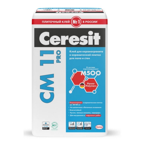 Ceresit СМ 11 PRO Клей для плитки, 5кг