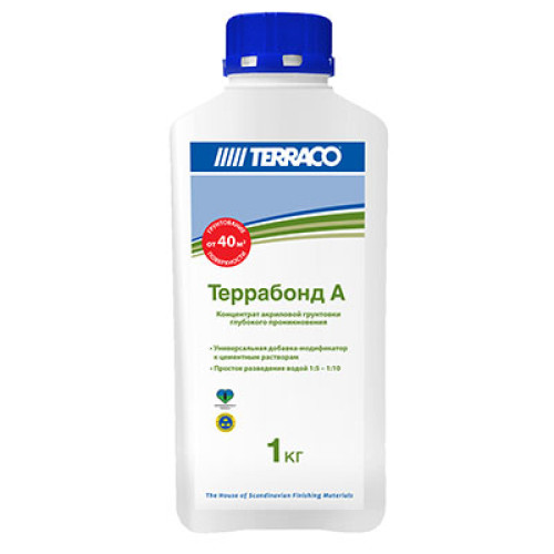 Грунтовка акриловая концентрат Терабонд А Terraco 1 кг