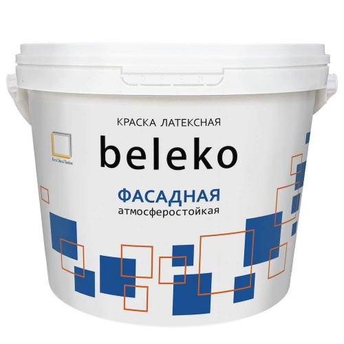 Краска ВД BelEkoLux фасадная 1,3 кг