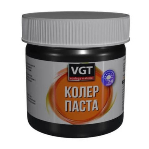 Паста колеровочная высококонцентрированная Черная ж/о 0,15 кг VGT