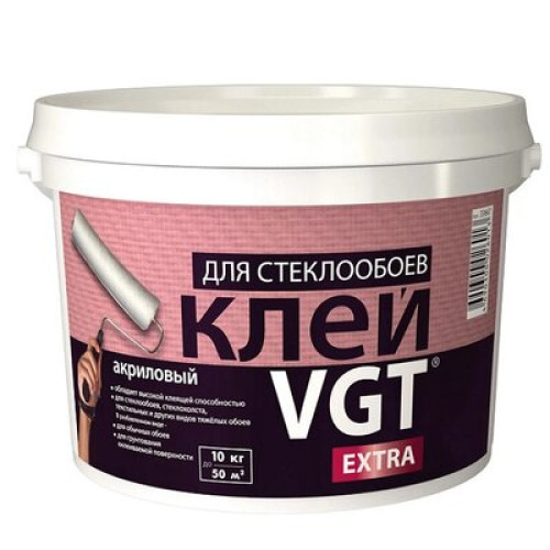 Клей для стеклообоев EXTRA, 10 кг, VGT
