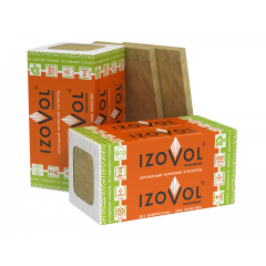 Плиты минераловатные IZOVOL Л-35 50мм 1200х600 8 плит 5,76м2/ 0,288м3 (24 уп/пал)