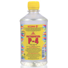 Растворитель Р-4 ПЭТ 0,5 л, ЯСХИМ