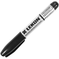 Маркер строительный LEKON ECONOM черный, толщина 3 мм