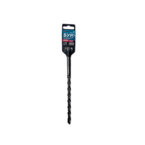Бур по бетону, 10 x 210 мм, двойная спираль, SDS PLUS// GreatFlex Light