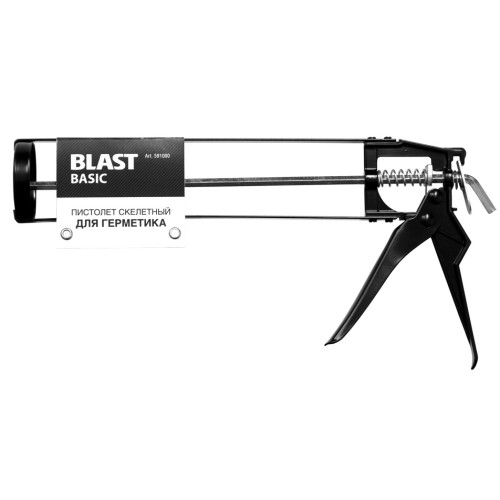 Пистолет 591000 для герметика скелетный Basic "Blast"