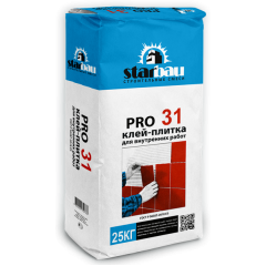 StarBau Pro31 Клей для плитки для внутренних работ ,25 кг