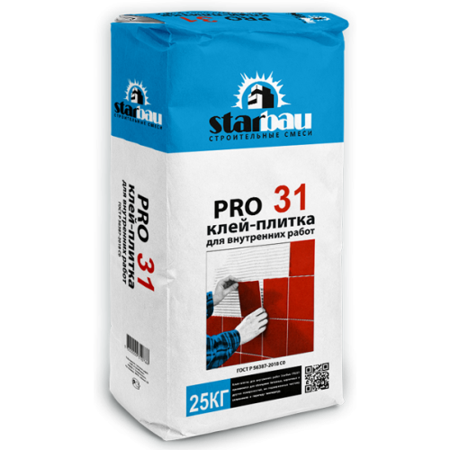 StarBau Pro31 Клей для плитки для внутренних работ ,25 кг